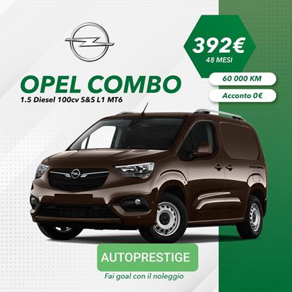 Opel Combo Cargo 1.5 Diesel 100CV S&S PC TN 650kg, Anno 2020, KM - foto principal
